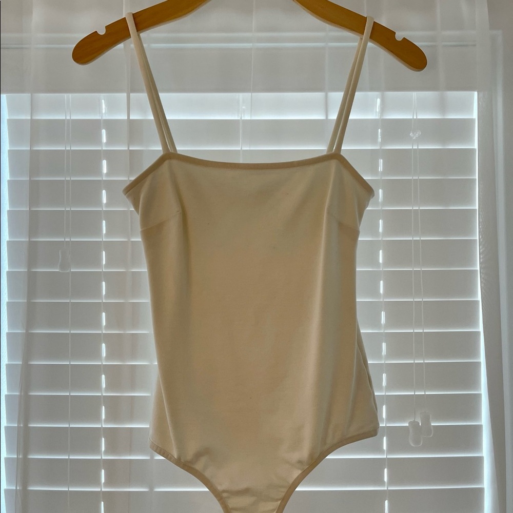 Free People White Bodysuit